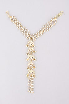 Gold Finish Pearl Hathphools