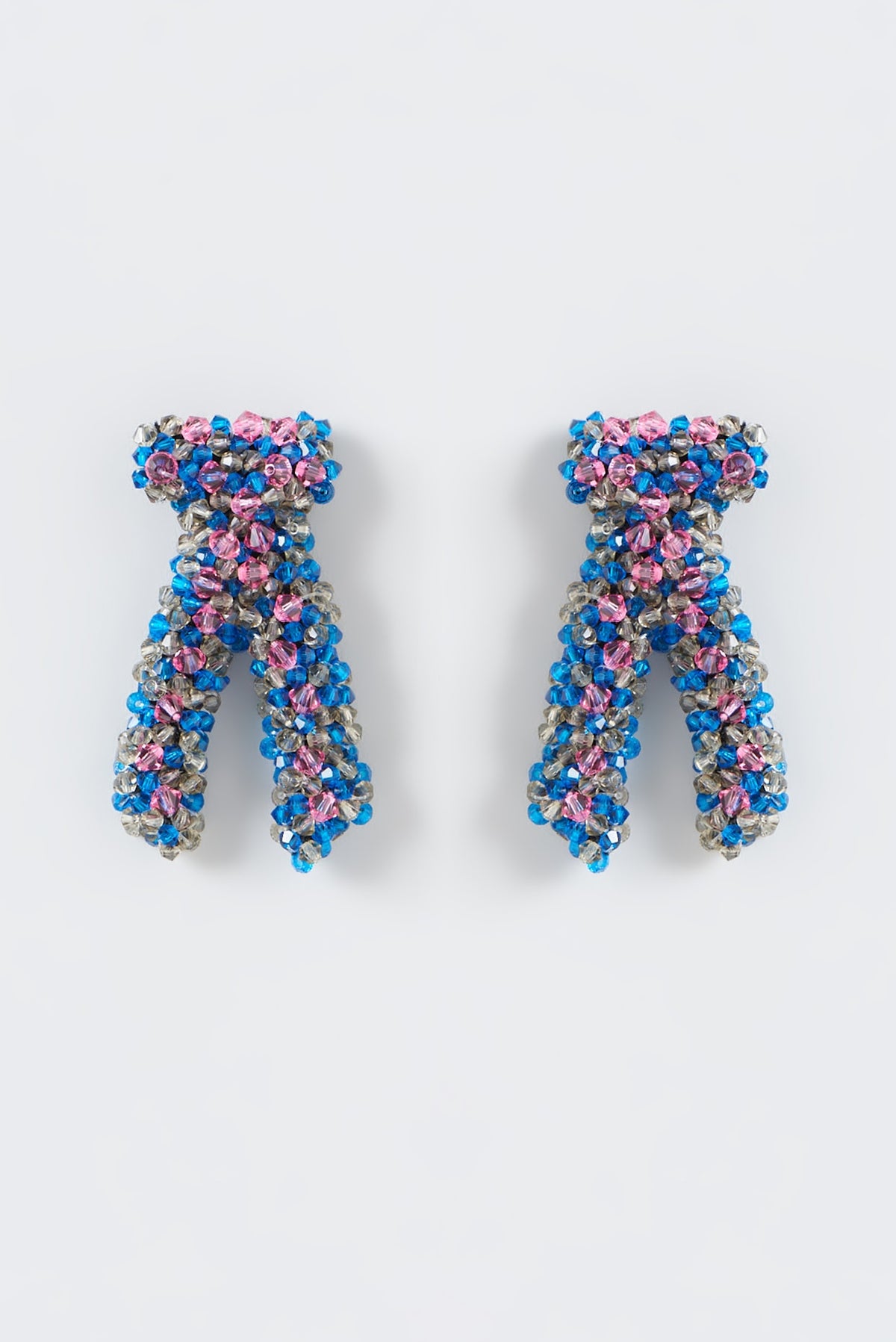 Multi-Colored Xillion Swarovski Crystal Stud Earrings