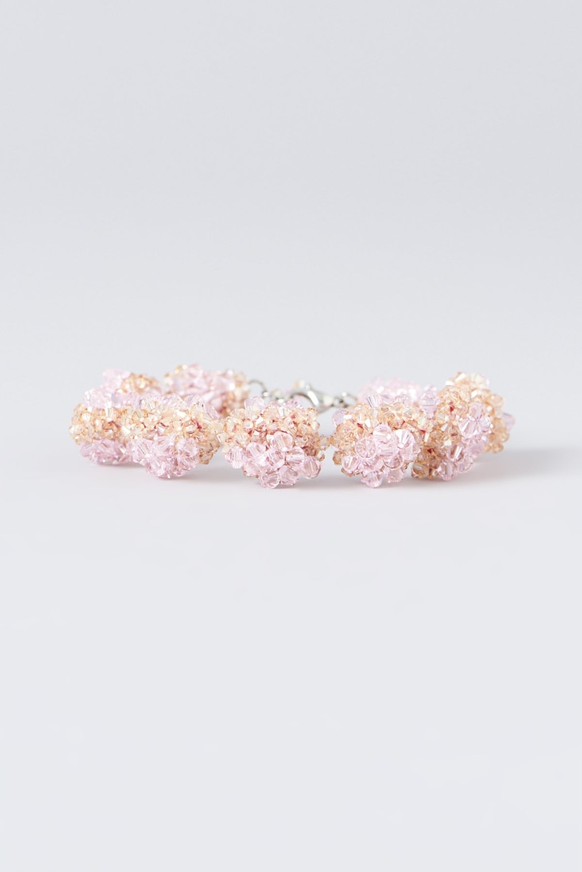 Peach Xillion Swarovski Crystal Bracelet