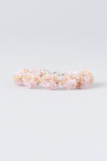 Peach Xillion Swarovski Crystal Bracelet