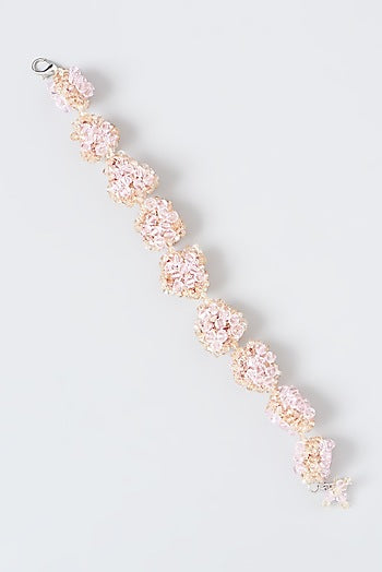 Peach Xillion Swarovski Crystal Bracelet