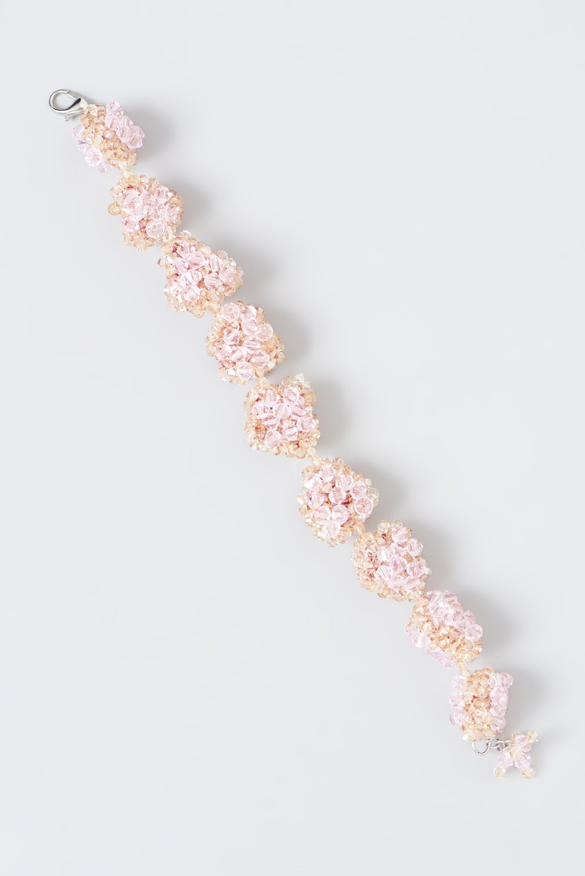 Peach Xillion Swarovski Crystal Bracelet