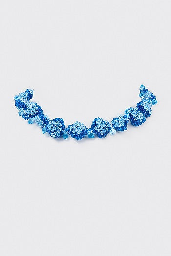 Capri Blue Swarovski Xilion Crystal Necklace