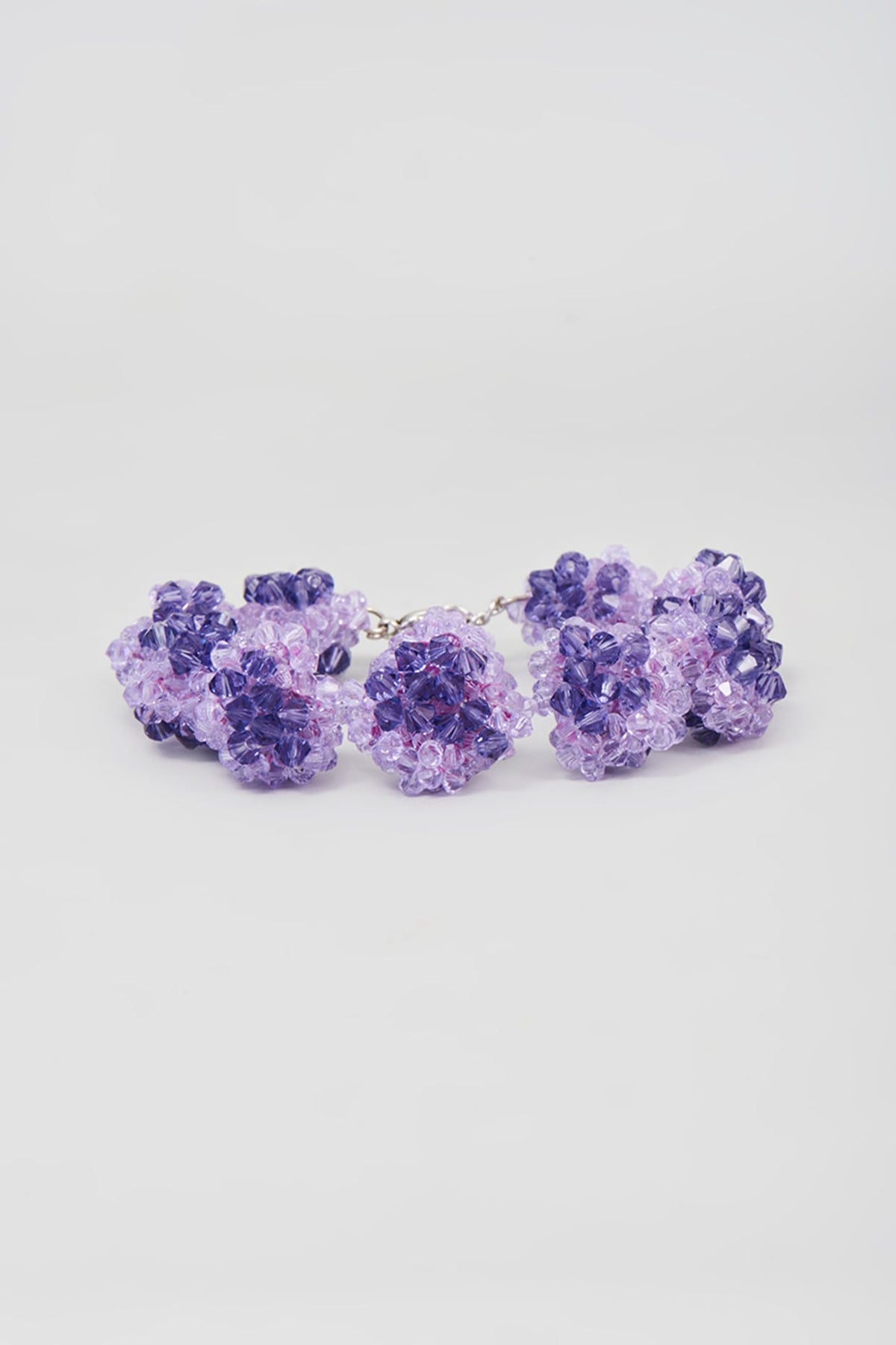 Lavender Swarovski Xilion Crystal Bracelet