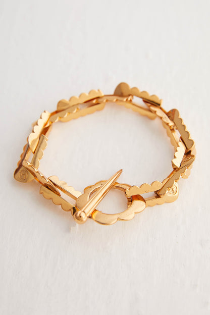 Gold Plated Chain Bracelet