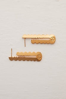 Gold Plated Long Earrings