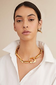 Gold Plated Chain Necklace