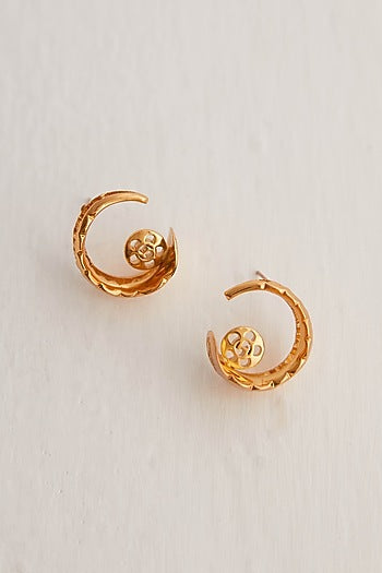 Gold Plated Stud Earrings