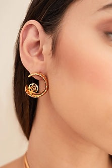 Gold Plated Stud Earrings