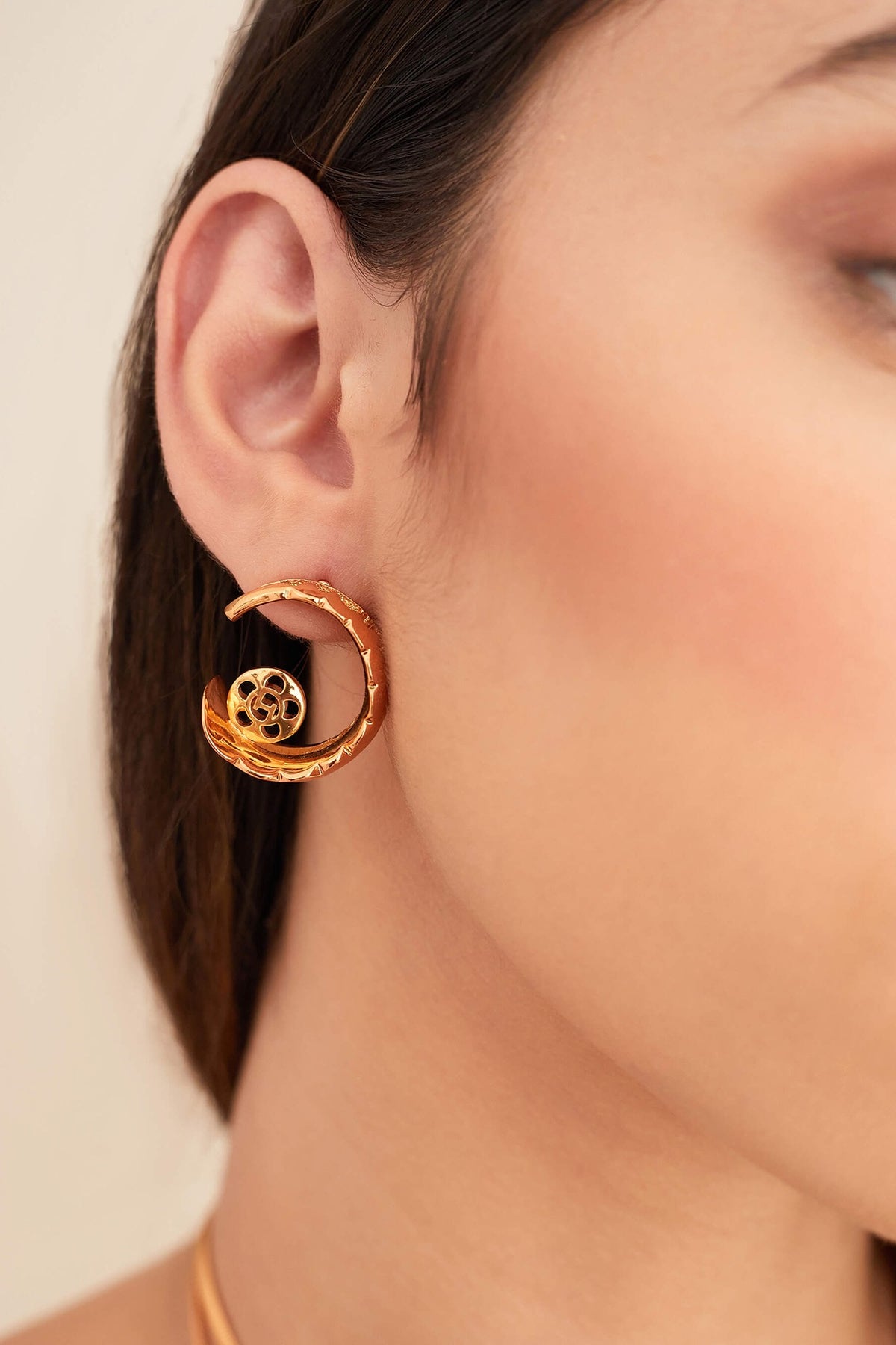Gold Plated Stud Earrings