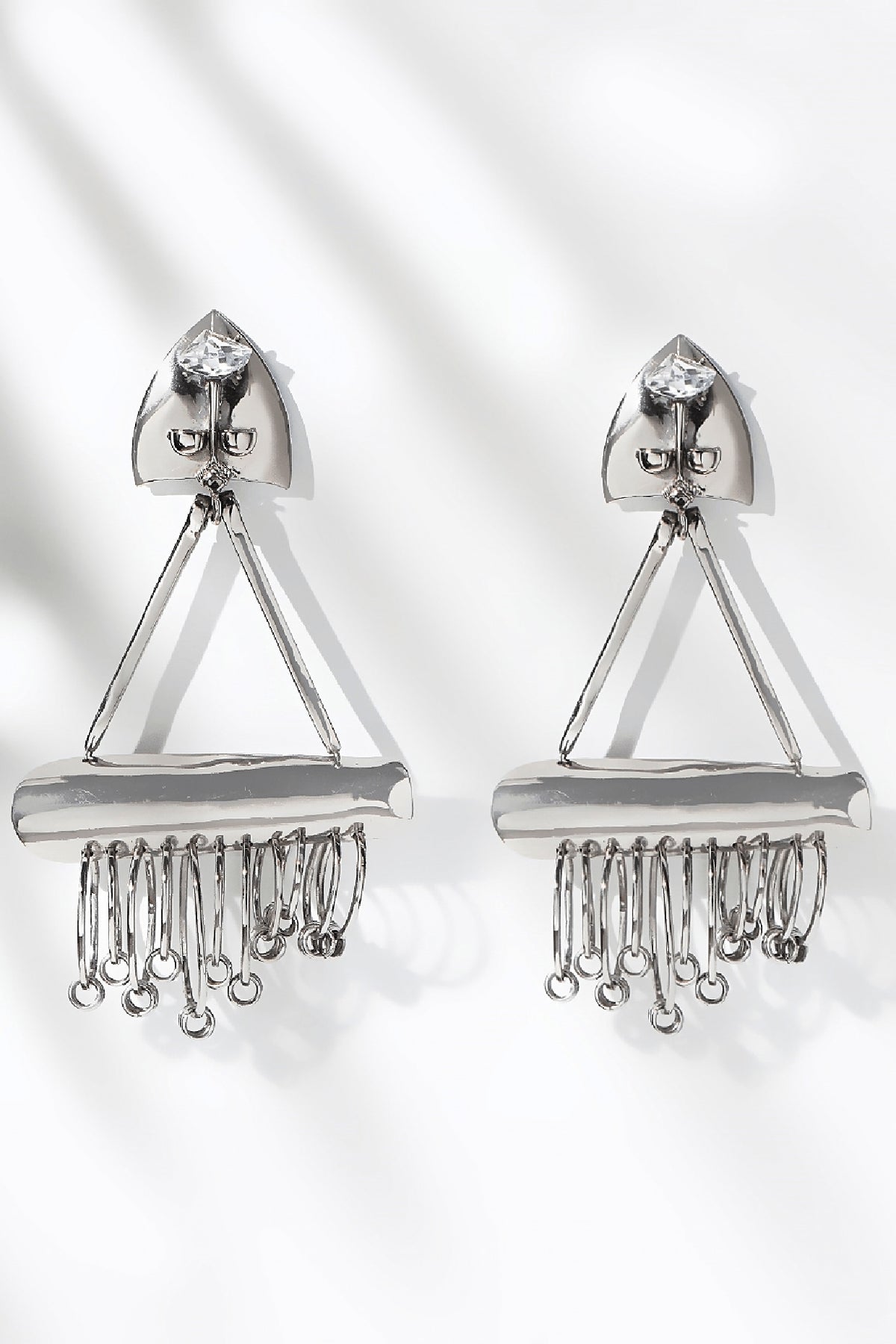 Silver Plated Hoop Earrings