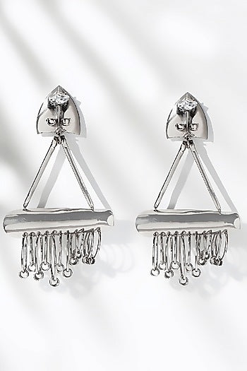 Silver Plated Hoop Earrings