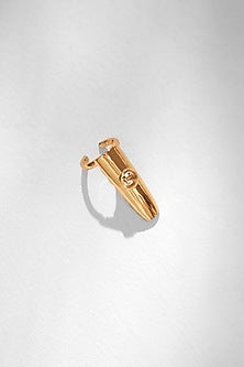 Gold Plated Fingertip Ring