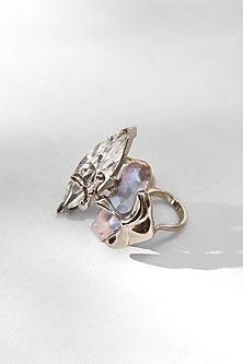 Silver Plated Swarovski Ring