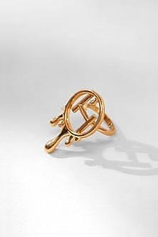 Gold Plated Cocktail Ring