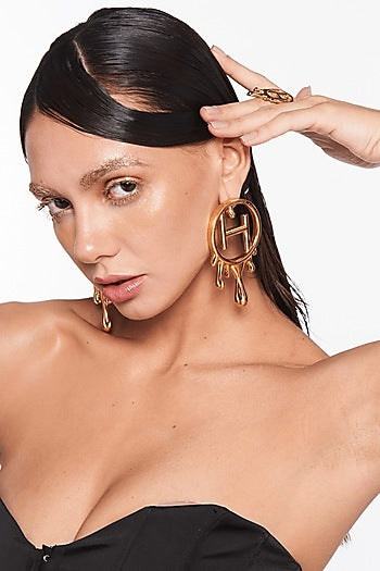 Gold Plated Stud Earrings