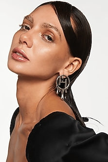 Silver Plated Silver Earrings