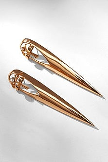Gold Plated Cubic Zirconia Earrings