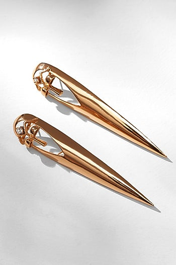 Gold Plated Cubic Zirconia Earrings