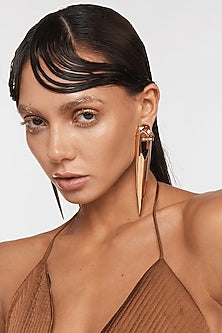 Gold Plated Cubic Zirconia Earrings