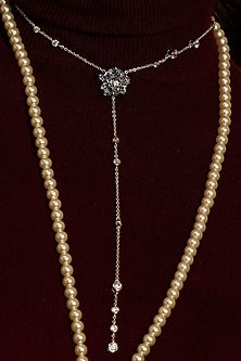 Silver Plated Blue Sapphire Stone Handcrafted Necklace