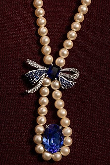 Silver Plated Swarovski Pearl Handcrafted Long Necklace