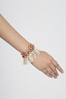 Rose Gold Plated Swarovski Crystal Hand Harness