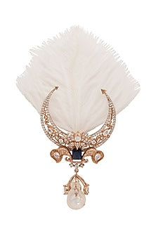 Rose Gold Plated Swarovski Brooch