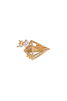 Gold Finish Handcrafted Ring