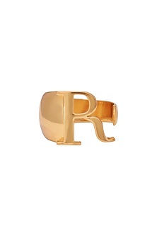Gold Plated Handcrafted Customizable Ring