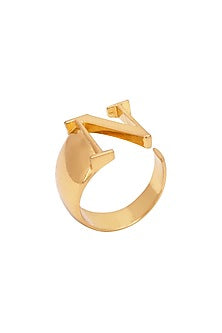 Gold Plated Handcrafted Customizable Ring