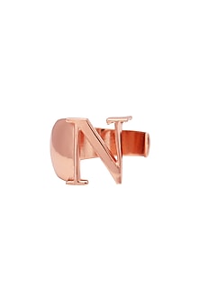 Rose Gold Plated Handcrafted Customizable Ring