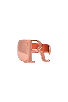 Rose Gold Plated Handcrafted Customizable Ring