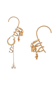 Gold Plated Handcrafted Earrings