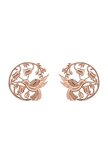 Rose Gold Plated Handcrafted Earrings