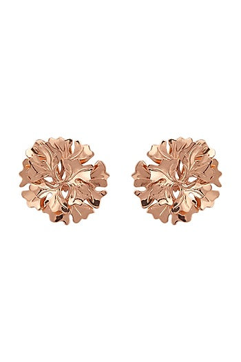 Rose Gold Plated Stud Earrings