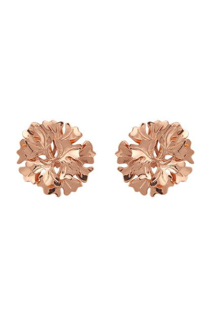 Rose Gold Plated Stud Earrings