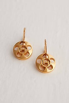 Gold Plated Drop Earrings