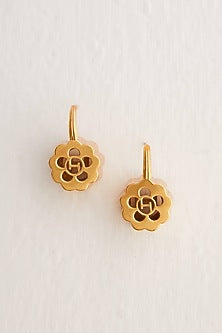 Gold Plated Quintuple Earrings