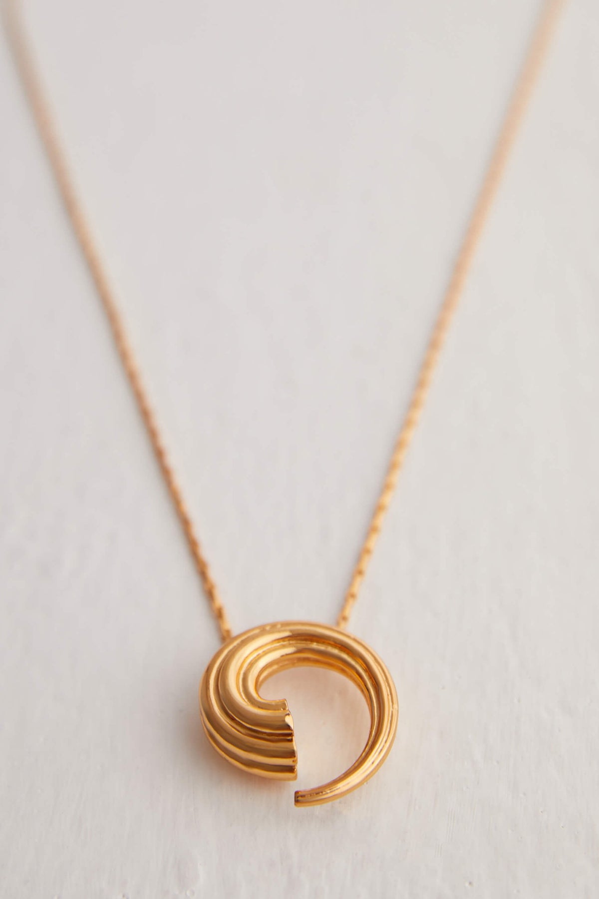 Gold Plated Tuscon Pendant Necklace