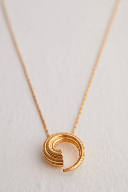 Gold Plated Tuscon Pendant Necklace
