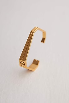 Gold Plated Bolt Cuff