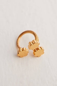 Gold Plated Clump Ring