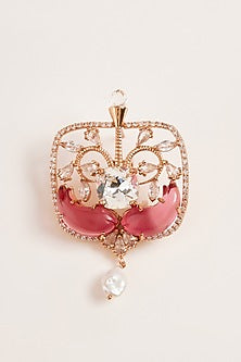 Rose Gold Plated Swarovski & Cubic Zircon La Praia Earrings