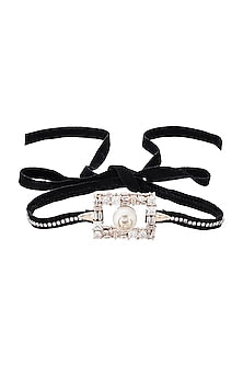 Rose Gold Plated Swarovski Choker Necklace