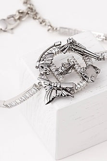 Silver Plated Choker Necklace