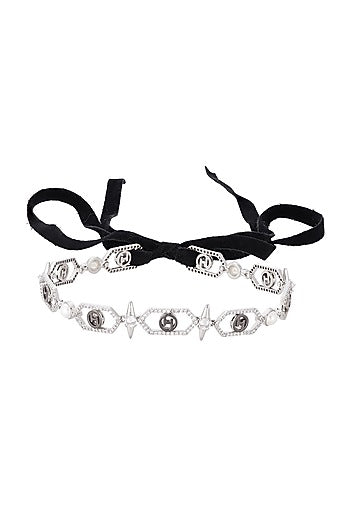 Silver Plated Swarovski Necklace