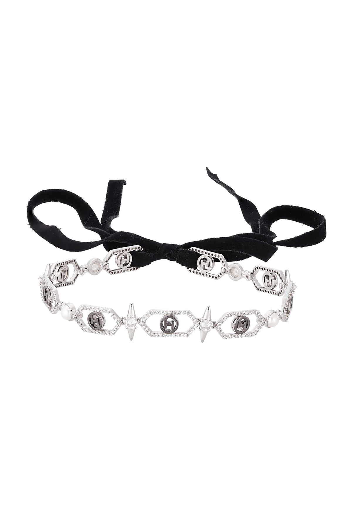 Silver Plated Swarovski Necklace