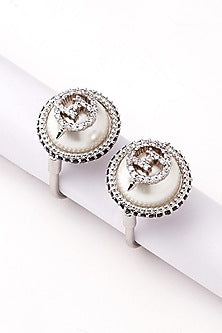 Silver Plated Swarovski Ring