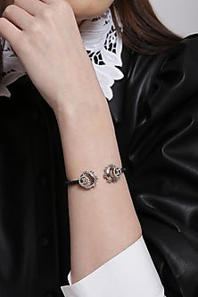 Silver Plated Swarovski Bracelet
